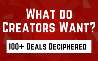 What Creators Want: What are Creators looking for?